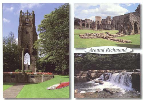 Around Richmond postcards